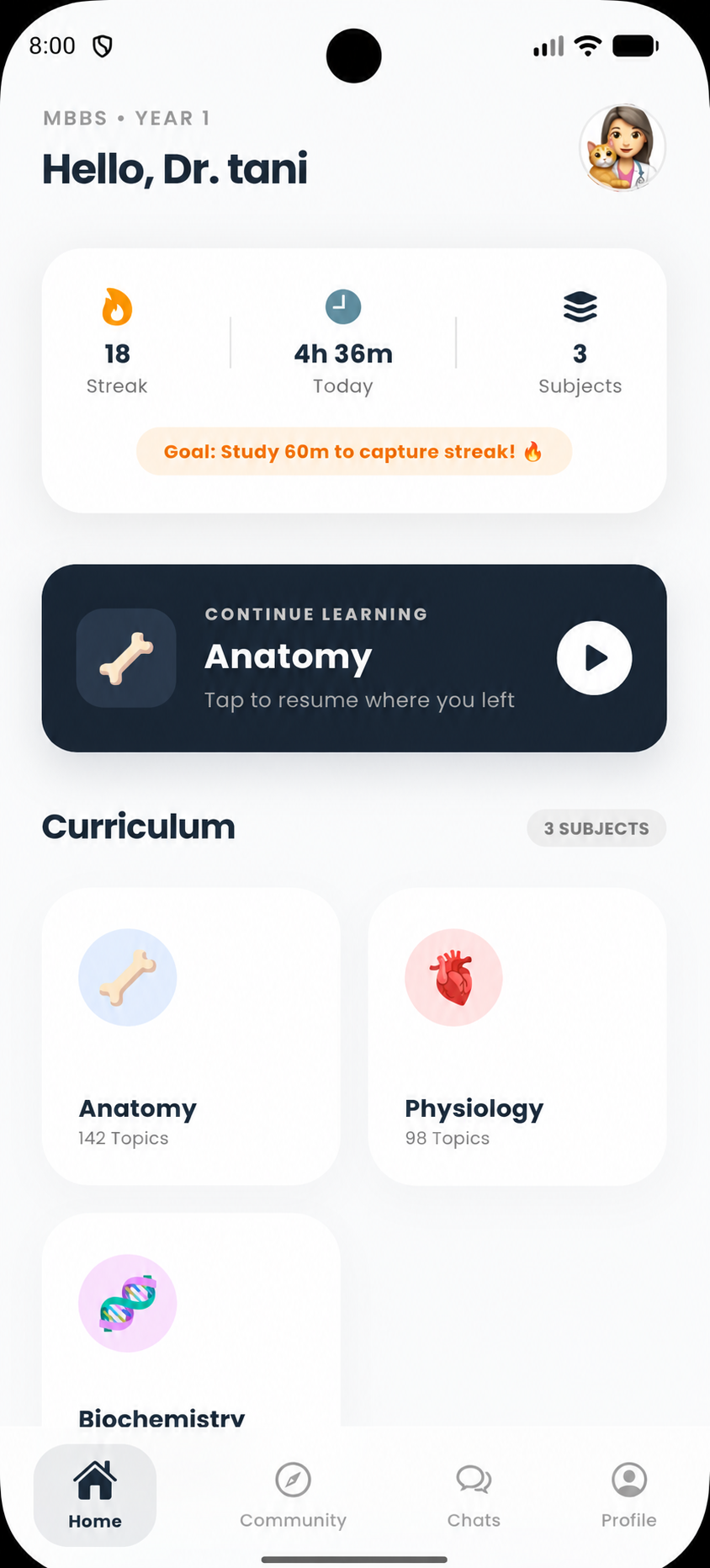 RecalliX App Dashboard